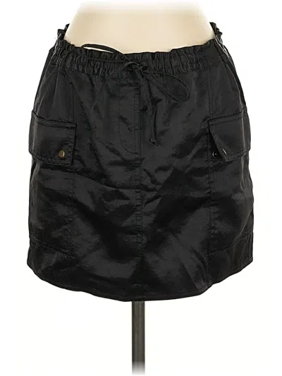 Pre-owned Express Casual Skirt In Black