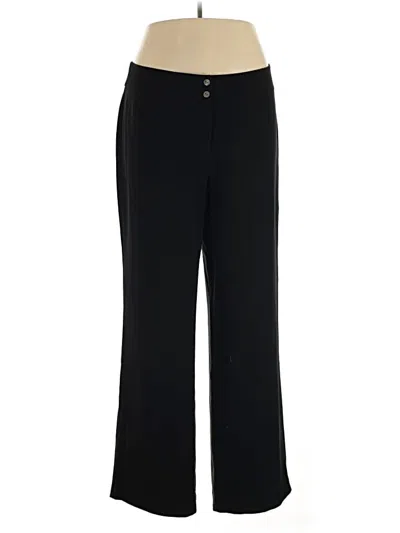 Pre-owned Chico's Dress Pants In Black