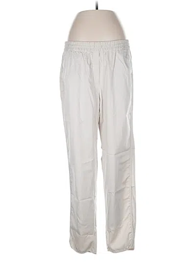 Pre-owned Jjill Casual Pants In Silver