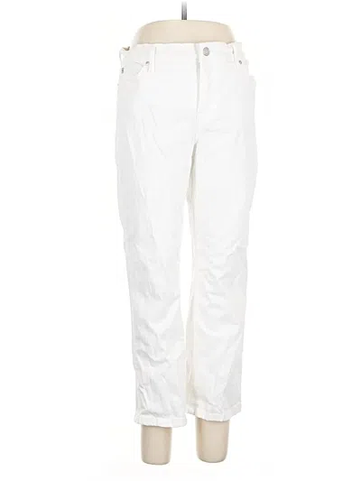 Pre-owned Gloria Vanderbilt Jeans In White