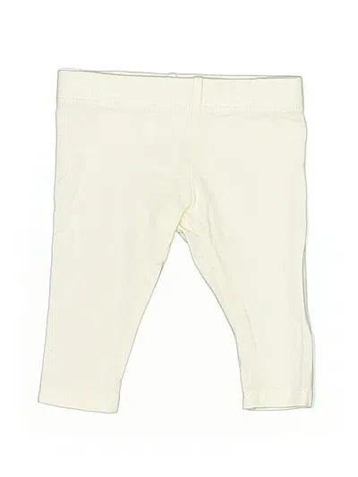 Pre-owned Nordstrom Babies' Khaki Pant In White