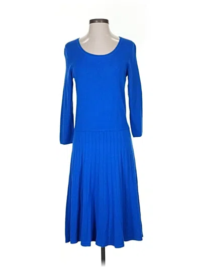 Pre-owned Talbots Casual Dress In Blue