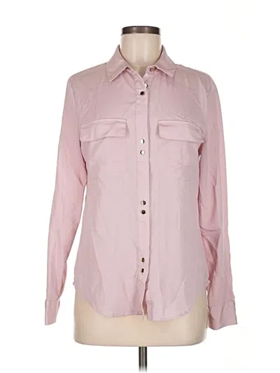 Pre-owned Ivanka Trump Long Sleeve Blouse In Pink
