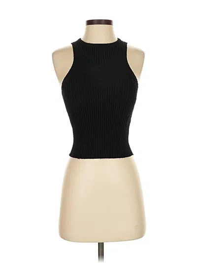 Pre-owned A.l.c Sweater Vest In Black