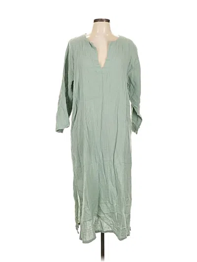 Pre-owned Assorted Brands Casual Dress In Green