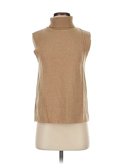 Pre-owned Zara Sweater Vest In Brown