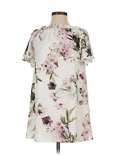 Pre-owned Lulus Casual Dress In White