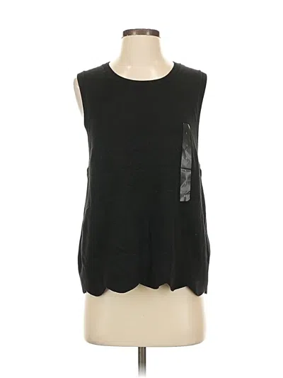 Pre-owned Banana Republic Factory Store Sleeveless T-shirt In Black