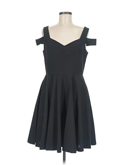 Pre-owned Betsey Johnson Cocktail Dress In Black