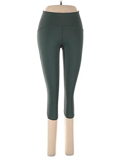 Pre-owned Lululemon Athletica Active Pants In Green