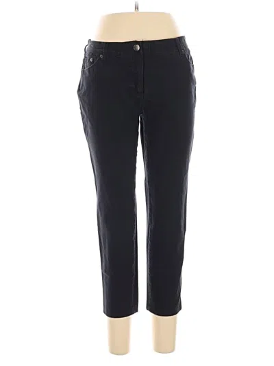Pre-owned Chico's Casual Pants In Black