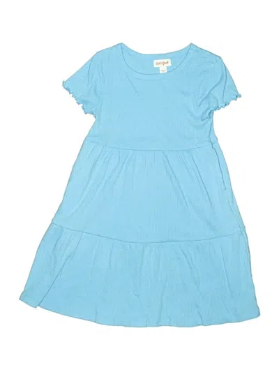 Pre-owned Cat & Jack Kids' Dress In Blue