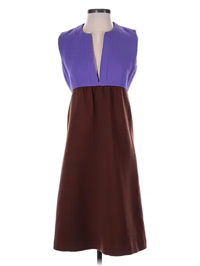 Pre-owned Prada Cocktail Dress In Brown