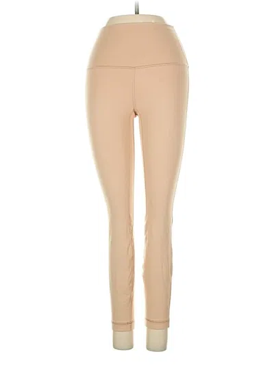 Pre-owned Lululemon Athletica Active Pants In Brown