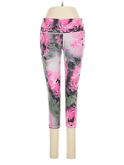 Pre-owned Athleta Leggings In Pink