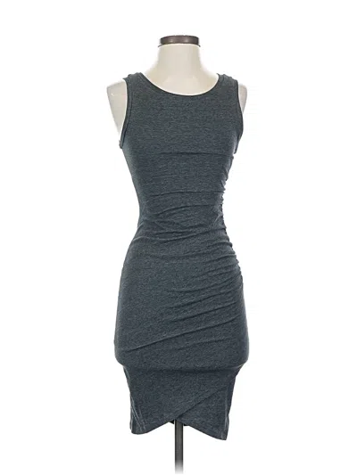 Pre-owned Leith Casual Dress In Gray