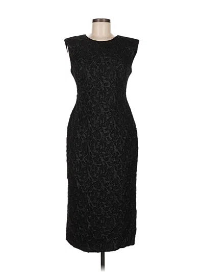 Pre-owned Calvin Klein Cocktail Dress In Black