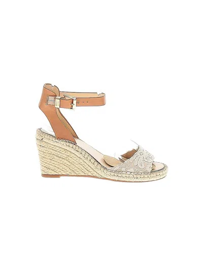 Pre-owned Vince Camuto Wedges In Brown