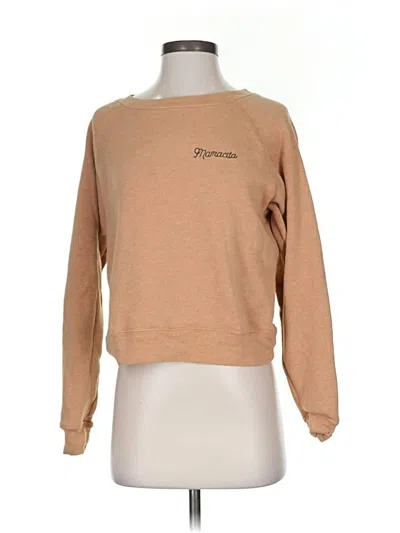 Pre-owned The Bee & The Fox Sweatshirt In Brown