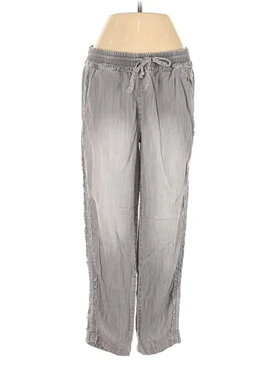Pre-owned Bella Dahl Casual Pants In Gray