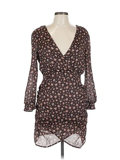 Pre-owned Nsr Casual Dress In Black