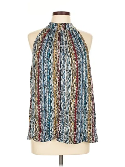 Pre-owned Liverpool Los Angeles Sleeveless Blouse In Blue