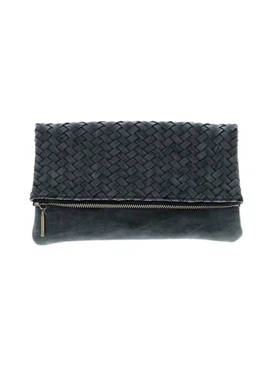 Pre-owned Deux Lux Clutch In Gray