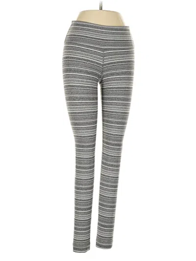 Pre-owned Lululemon Athletica Leggings In Gray