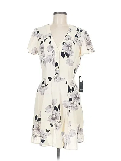 Privacy Please Casual Dress In White