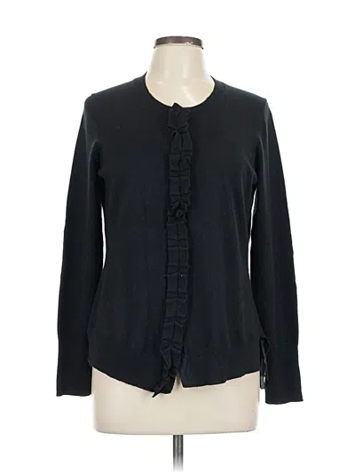 Pre-owned Banana Republic Cardigan Sweater In Black