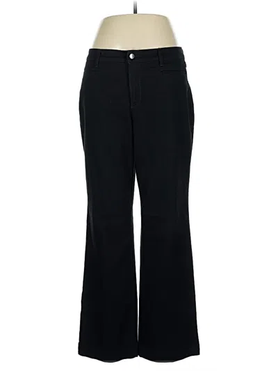 Pre-owned Charter Club Dress Pants In Black