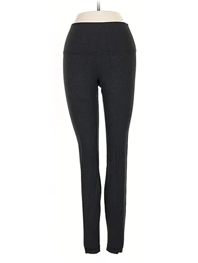 Pre-owned Lululemon Athletica Active Pants In Gray