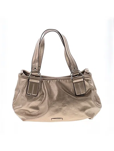 Pre-owned Nine & Co. Shoulder Bag In Gold