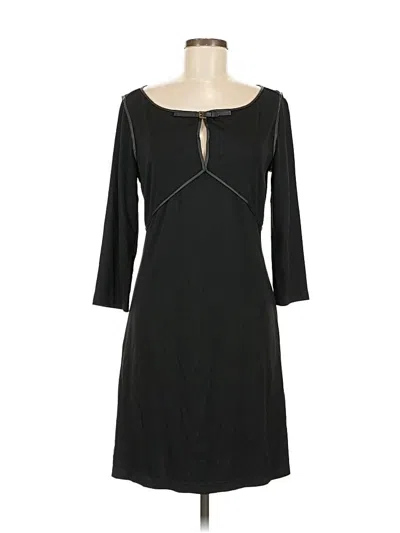 Pre-owned Max Studio Casual Dress In Black