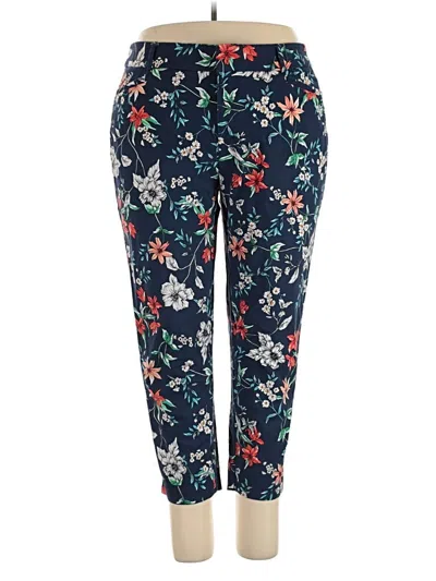 Pre-owned Roz & Ali Casual Pants In Blue