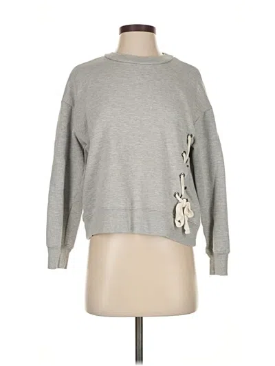 Pre-owned Zella Sweatshirt In Gray