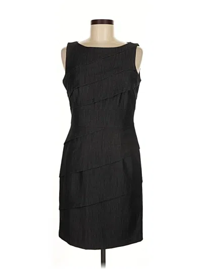Pre-owned Calvin Klein Cocktail Dress In Black