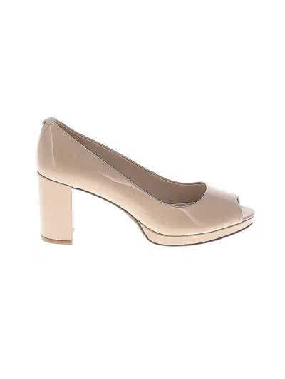 Pre-owned Anne Klein Heels In White