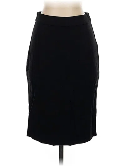 Pre-owned Michael Stars Formal Skirt In Black