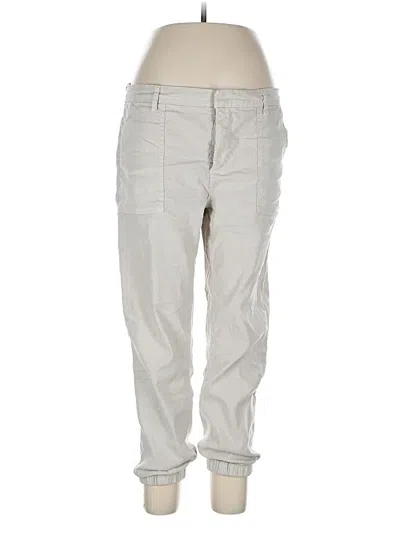 Pre-owned Frank & Eileen Khaki Pant In Silver