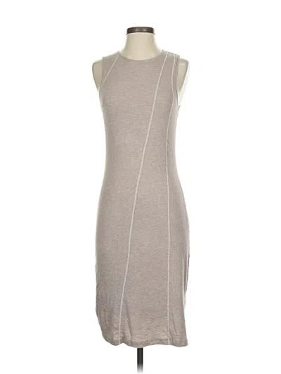 Pre-owned Goldie Casual Dress In Gray