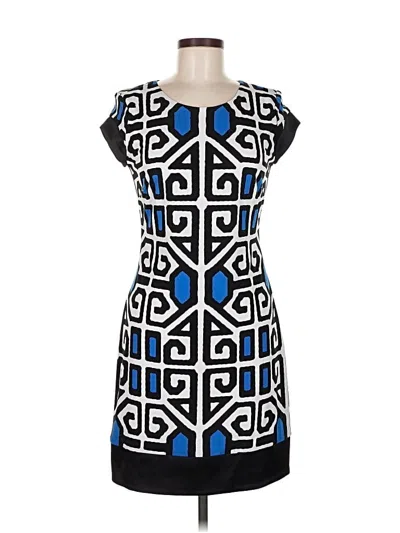 Pre-owned Caché Casual Dress In White