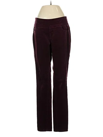 Pre-owned Jag Casual Pants In Burgundy