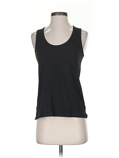 Pre-owned Goldie Tank Top Black Halter Neckline Tops