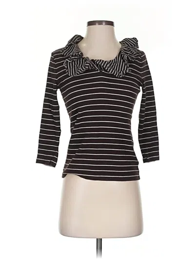 Pre-owned Polo Ralph Lauren 3/4 Sleeve T-shirt In Black