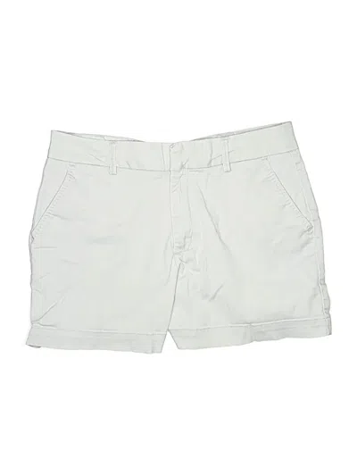 Pre-owned Saks Fifth Avenue Khaki Shorts In White