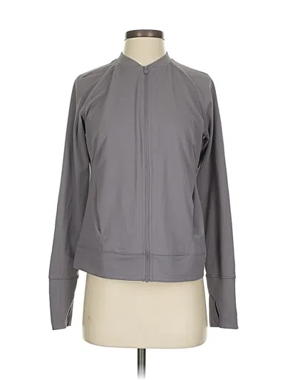 Pre-owned Apana Track Jacket In Gray