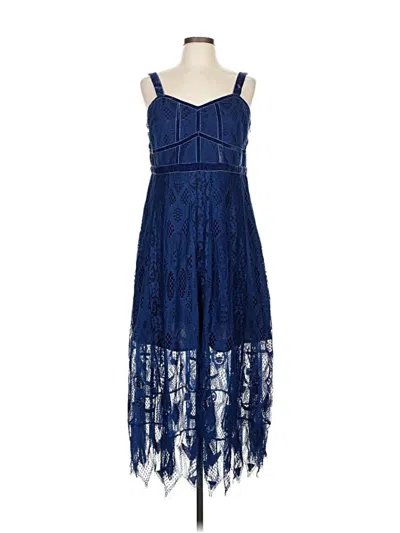 Pre-owned Foxiedox Cocktail Dress In Blue