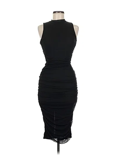 Pre-owned Papermoon Cocktail Dress In Black