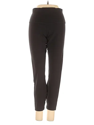 Pre-owned Lululemon Athletica Active Pants In Black